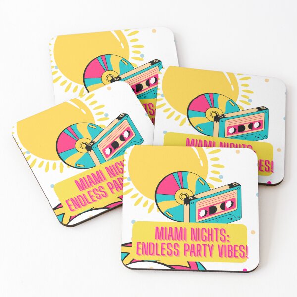 Item preview, Miami nights: Party vibes designed and sold by KindredSpiritsD.
