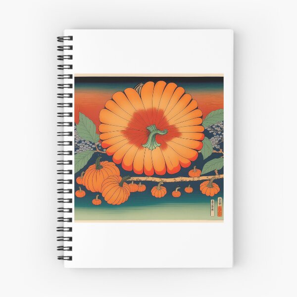 Item preview, Pumpkin Study - Japanese Style AI - E designed and sold by Oldetimemercan.