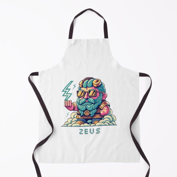 Item preview, Calm Zeus Pixel Art, Wearing Steampunk Glasses designed and sold by CircinusStore.