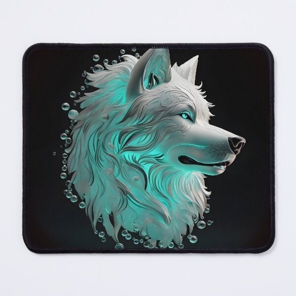 Item preview, Mystical wolf - turquoise designed and sold by My-fake-places.