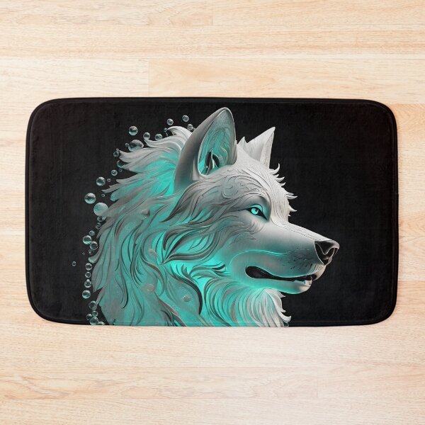 Item preview, Mystical wolf - turquoise designed and sold by My-fake-places.