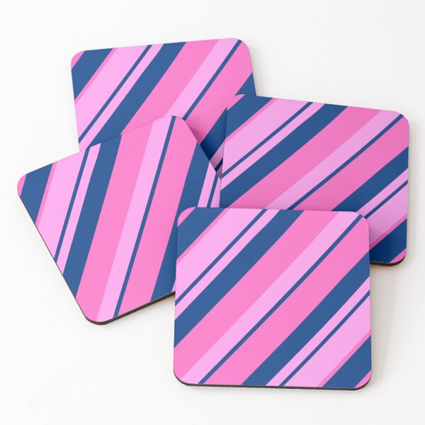 Item preview, Pink Lines - Blue Background designed and sold by tomorrowishere.