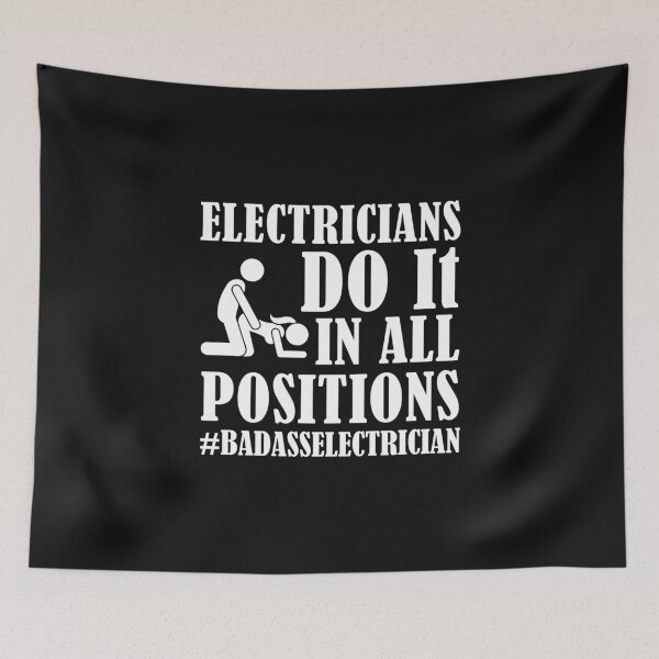 Item preview, Electricians do it all the / Electricity  designed and sold by Tee Hub.