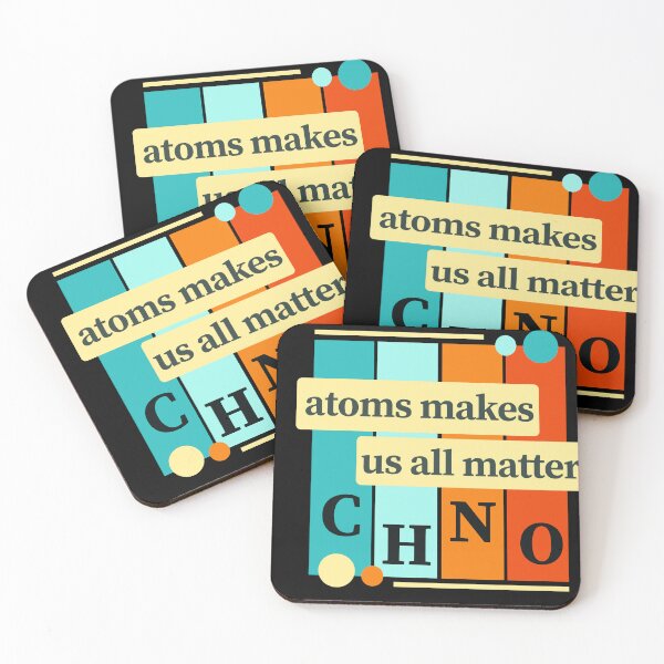 Item preview, Atoms makes us all matter designed and sold by Preety Padhiyar.