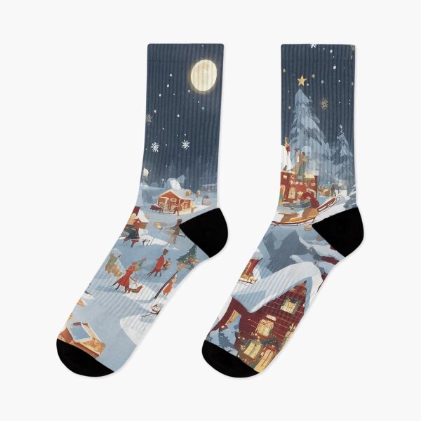 Item preview, Cheerful Christmas Delight - Festive Holiday Design designed and sold by The-Library.