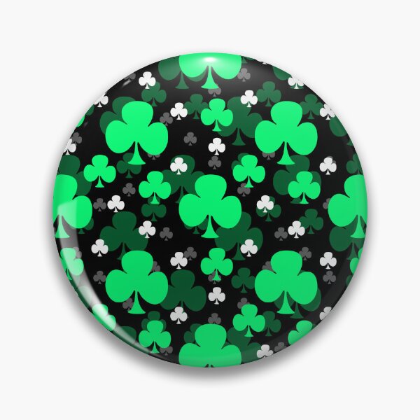 Item preview, Green Club Pattern designed and sold by PatternTitan.