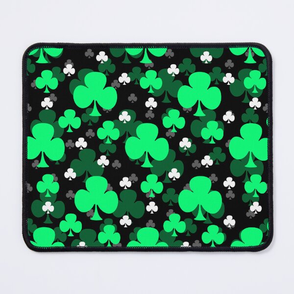 Item preview, Green Club Pattern designed and sold by PatternTitan.