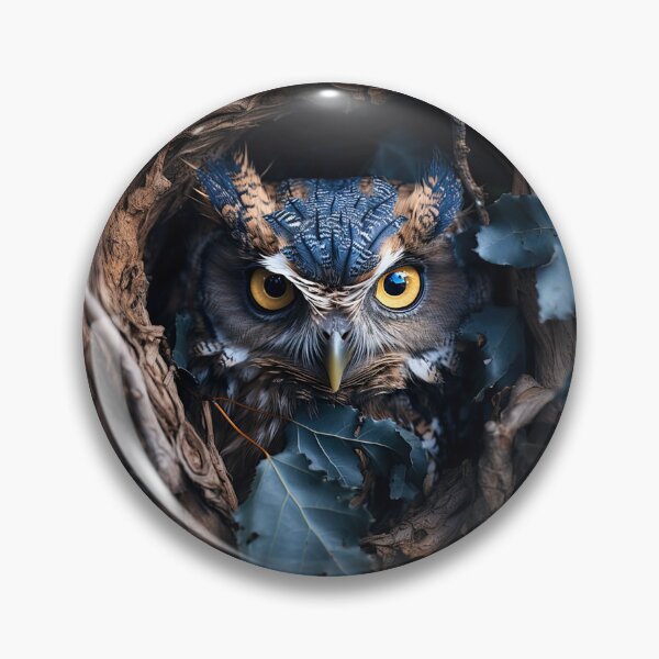 Item preview, Blue Autumn Owl designed and sold by H-Leese.