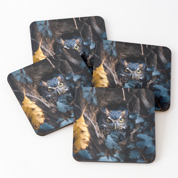 Item preview, Blue Autumn Owl designed and sold by H-Leese.