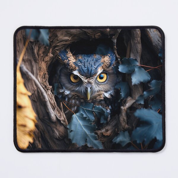 Item preview, Blue Autumn Owl designed and sold by H-Leese.