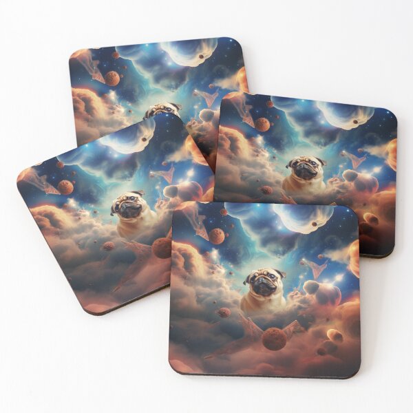 Item preview, Pug in Space designed and sold by SicilianoPlus.