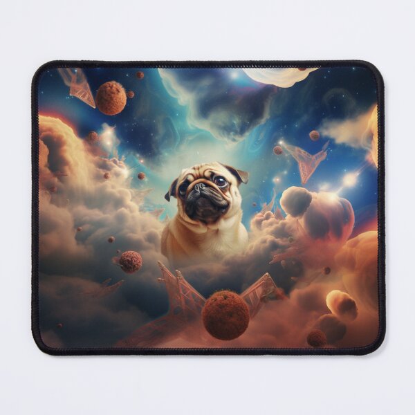 Item preview, Pug in Space designed and sold by SicilianoPlus.
