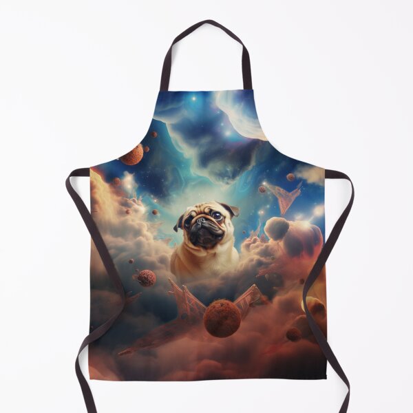 Item preview, Pug in Space designed and sold by SicilianoPlus.
