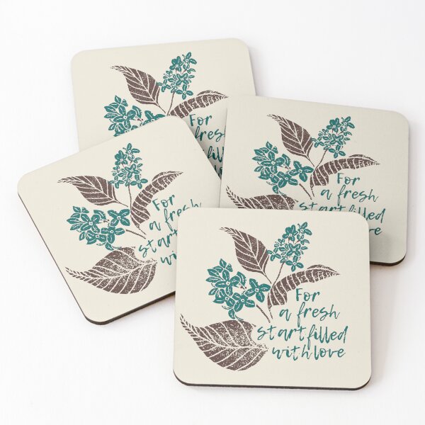 Item preview, Lilac Leafy Bloom Message designed and sold by Claudia S. Design.