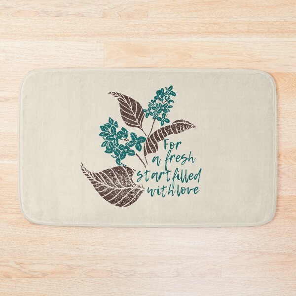Item preview, Lilac Leafy Bloom Message designed and sold by Claudia S. Design.