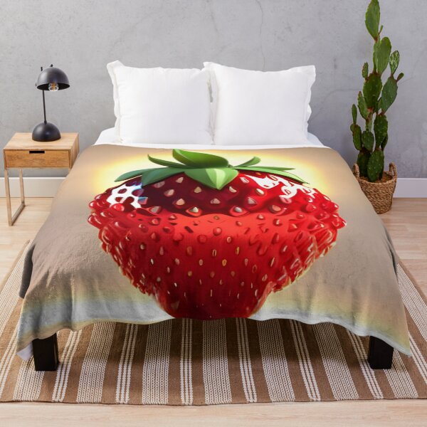 Item preview, Shiny Macro Strawberry, Ai Generated Art designed and sold by ACC .