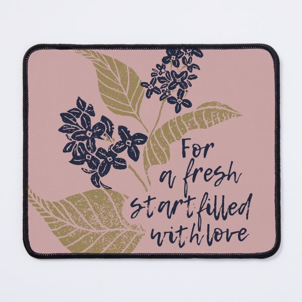 Item preview, Lilac Leafy Bloom Message designed and sold by Claudia S. Design.