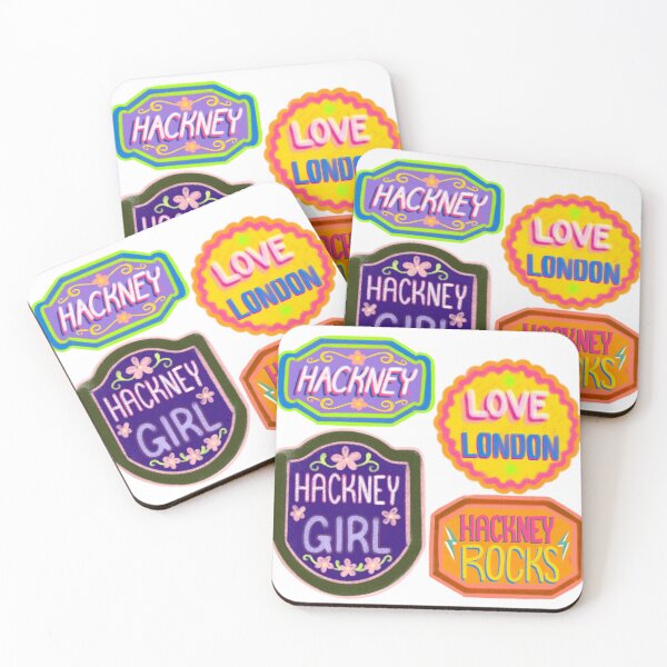 Item preview, Hackney London Patches Collection designed and sold by HersCreative.