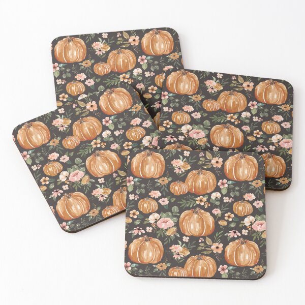 Item preview,  Watercolor Floral Pumpkin for Fall designed and sold by cateandrainn.