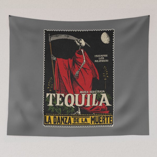 Item preview, Vintage Mexican Tequila Calavera designed and sold by Kujo Dangerous Vintage.