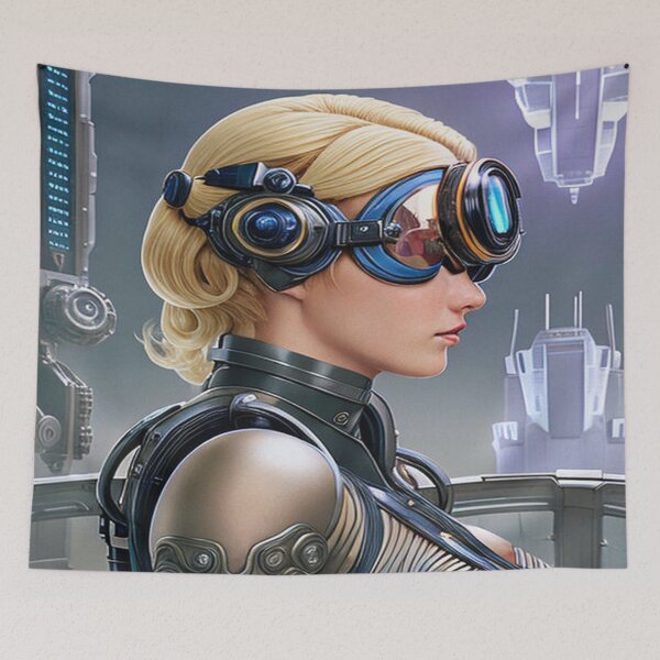 Item preview, Cyborg Women in a mystical world designed and sold by FotoworldEdel.