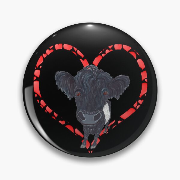 Item preview, BELTED GALLOWAY HEART designed and sold by BeritValk.