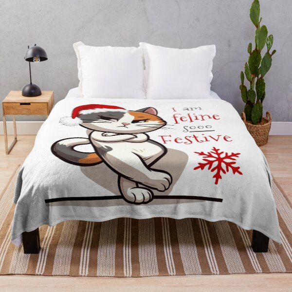 Item preview, Feline sooo Festive, contempt for Christmas  designed and sold by Fr0mtheMachine.