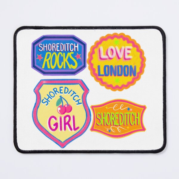 Item preview, Shoreditch London Patches Collection designed and sold by HersCreative.