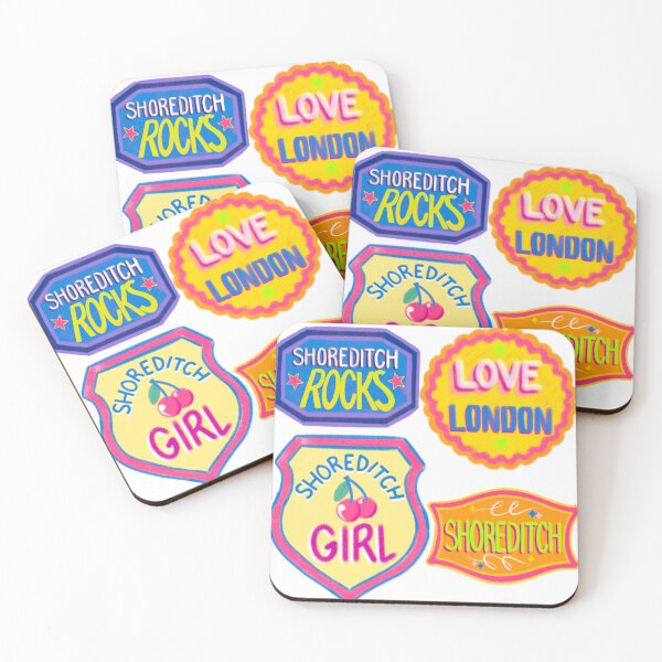 Item preview, Shoreditch London Patches Collection designed and sold by HersCreative.