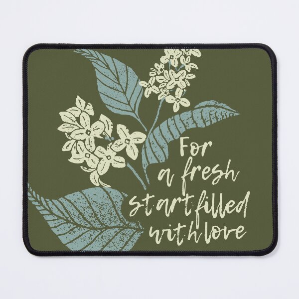 Item preview, Lilac Leafy Bloom Message designed and sold by Claudia S. Design.