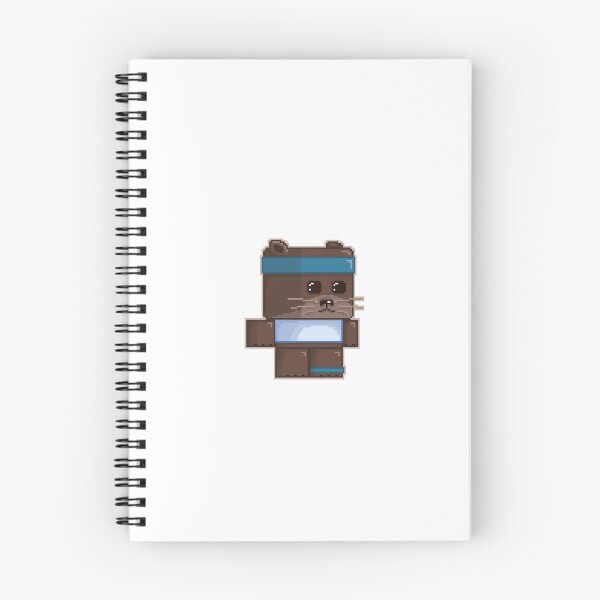 Aperçu de l'œuvre Loutre de sport pixelart créée et vendue par guillesalasg.
