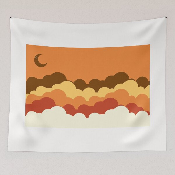 Item preview, Colorful Clouds Cloud Linktree Background designed and sold by teacherpeiyuan.