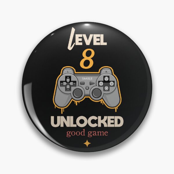 Item preview, Level 8 unlocked designed and sold by lepetitcalamar.