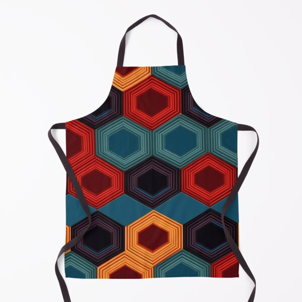 Aperçu de l'œuvre hexagonal, graphique, motif créée et vendue par Icon-Network.