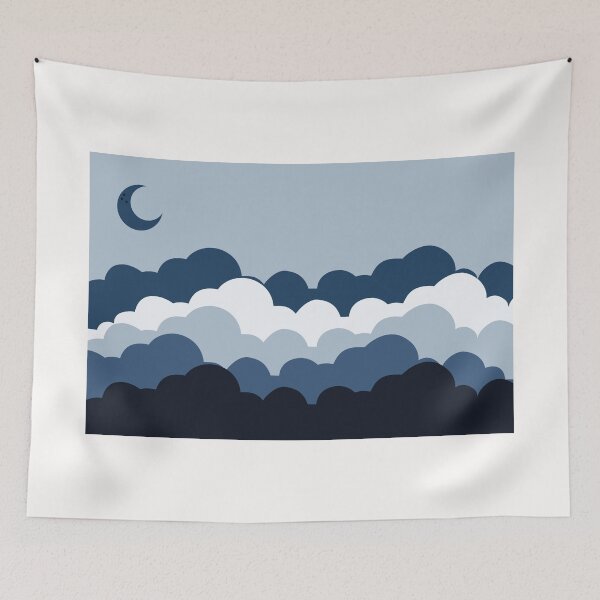 Item preview, Colorful Clouds Cloud Linktree Background designed and sold by teacherpeiyuan.