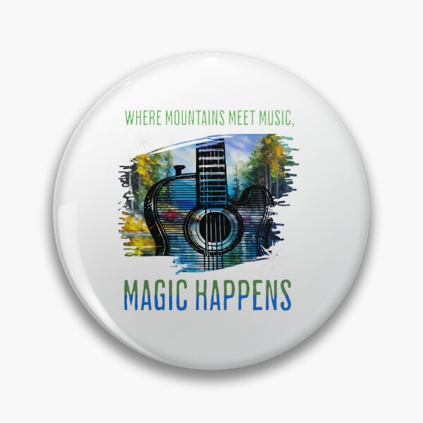 Item preview, Where Mountains Meet Music, Magic Happens designed and sold by TempoTees.