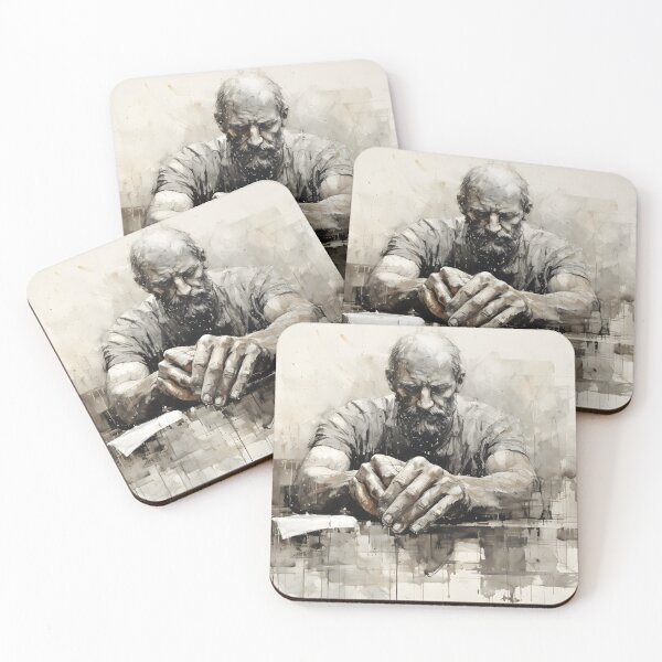 Item preview, Contemplation: The Quest for Faith in Silence designed and sold by inkArtistryfine.