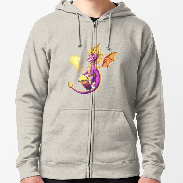 Engraçado vibes pulôver hoodie para homem em torno do pescoço pulôver  hoodie spyro o dragão roxo