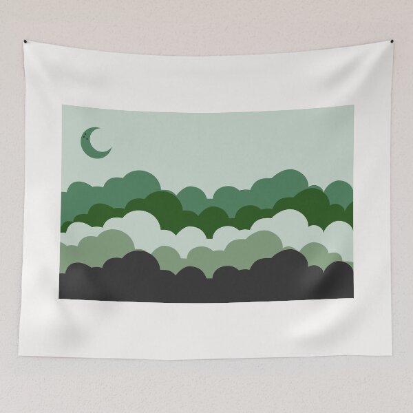 Item preview, Colorful Clouds Cloud Linktree Background designed and sold by teacherpeiyuan.