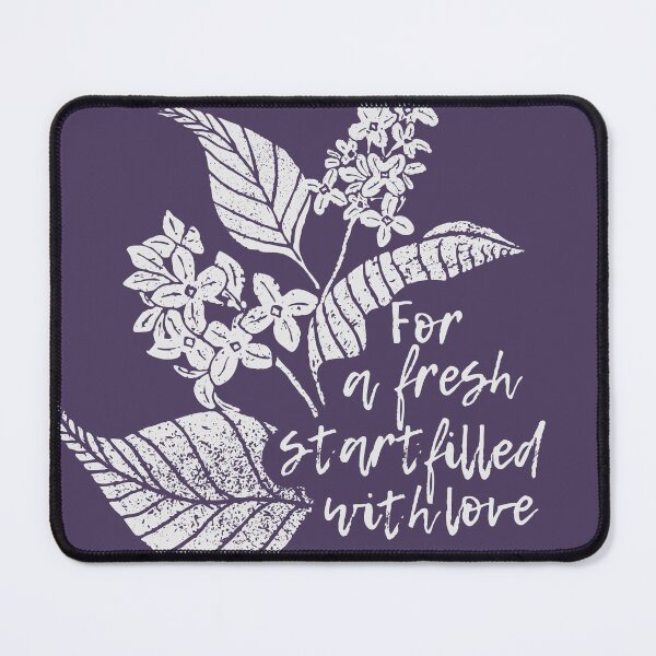 Item preview, Lilac Leafy Bloom Message designed and sold by Claudia S. Design.