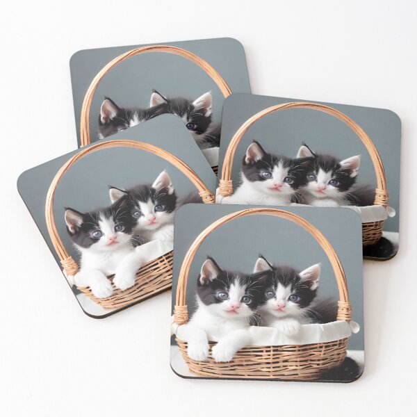 Item preview, Kittens Playing In A Basket designed and sold by KoliBabb.