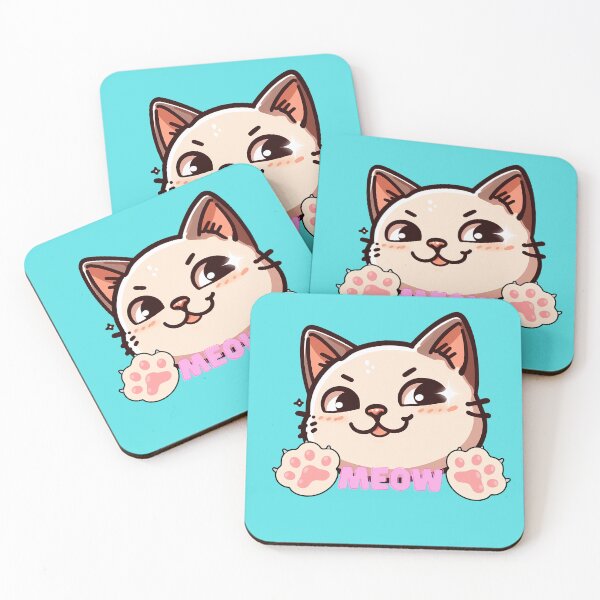 Item preview, Cat slave - Meow - Cat meme designed and sold by mamacub.