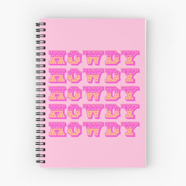 Item preview, Howdy Western Cowboy Cowgirl Typography designed and sold by skullcap-prints.