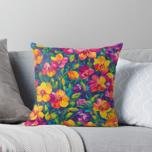 Item preview,  Orchids flower oil painting | I love orchids - The orchids is Fitted  designed and sold by ShabayekShop.
