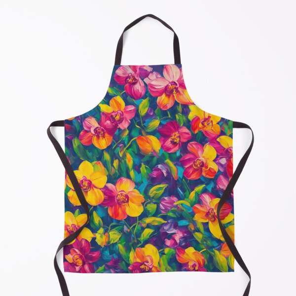 Item preview, Orchids flower oil painting | I love orchids - The orchids is Fitted designed and sold by ShabayekShop.