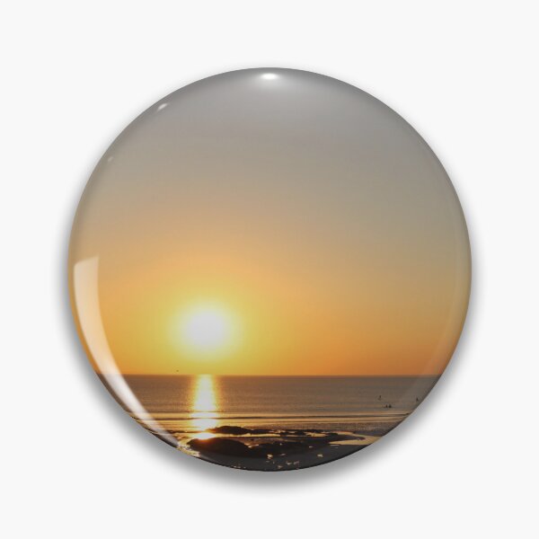 Item preview, Sunset at Westward Ho! Beach designed and sold by Zoe Sian Photography.