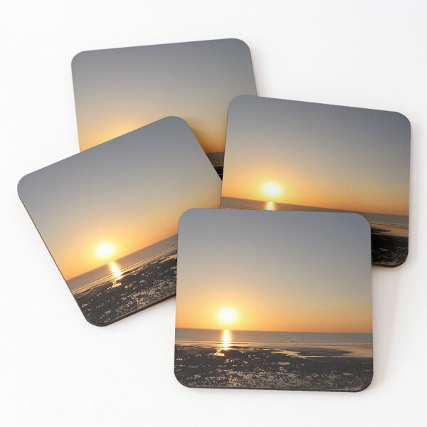 Item preview, Sunset at Westward Ho! Beach designed and sold by Zoe Sian Photography.
