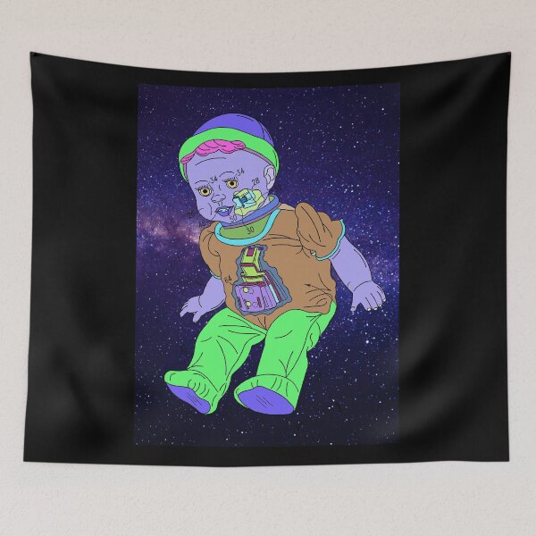Item preview, Doll From Space (Artwork by The Shend) designed and sold by Hoorahville.