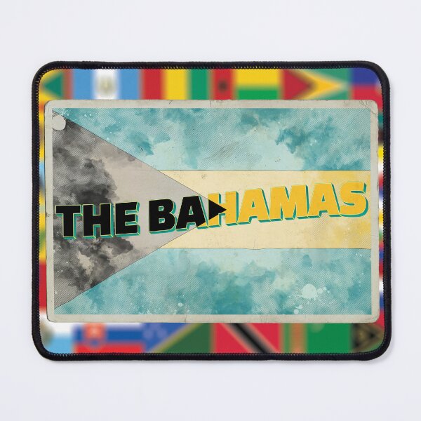 Item preview, The Bahamas vintage style retro souvenir designed and sold by DeveloperProp0.