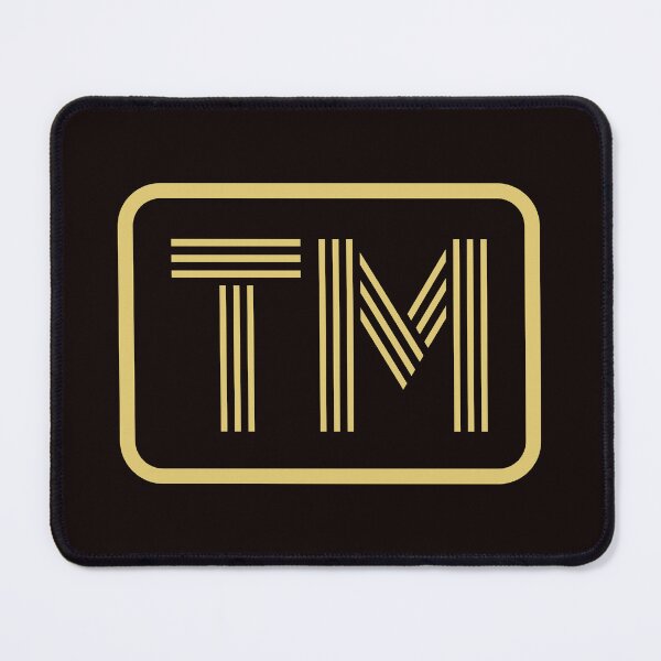Item preview, TM Initials Gold Geometric Letters designed and sold by Jeallan Designs.